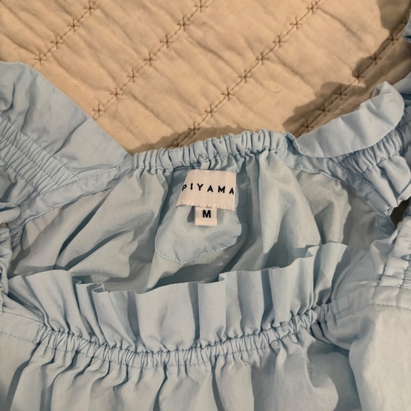 Piyama Nicolette PJ set - Light Blue - M - Picture 2 of 3